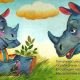 детские стихи рассмешить носорога уланова людмила